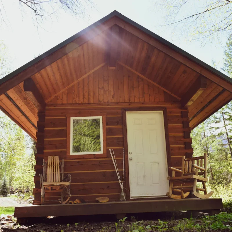 log-cabine